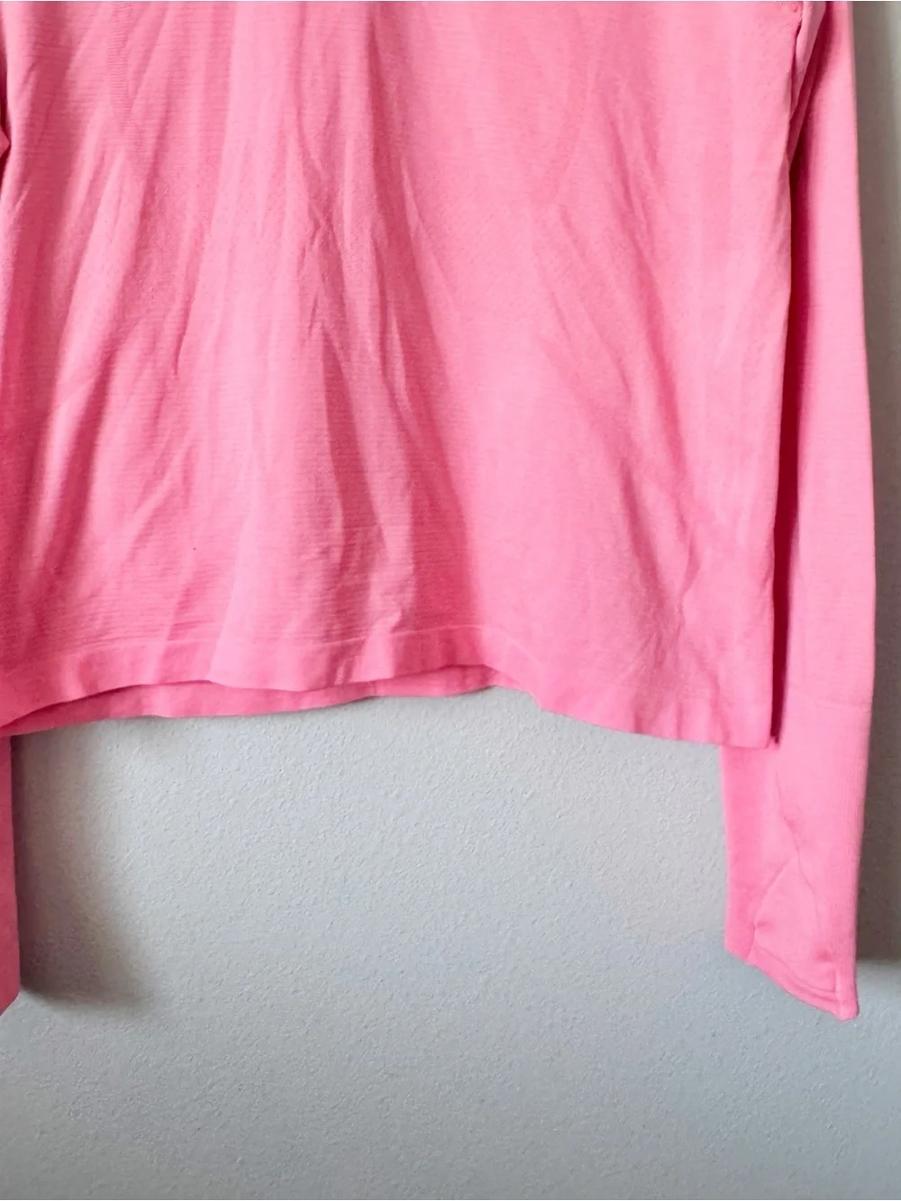 Swiftly Tech Long-Sleeve Shirt 2.0Waist Length - Coral